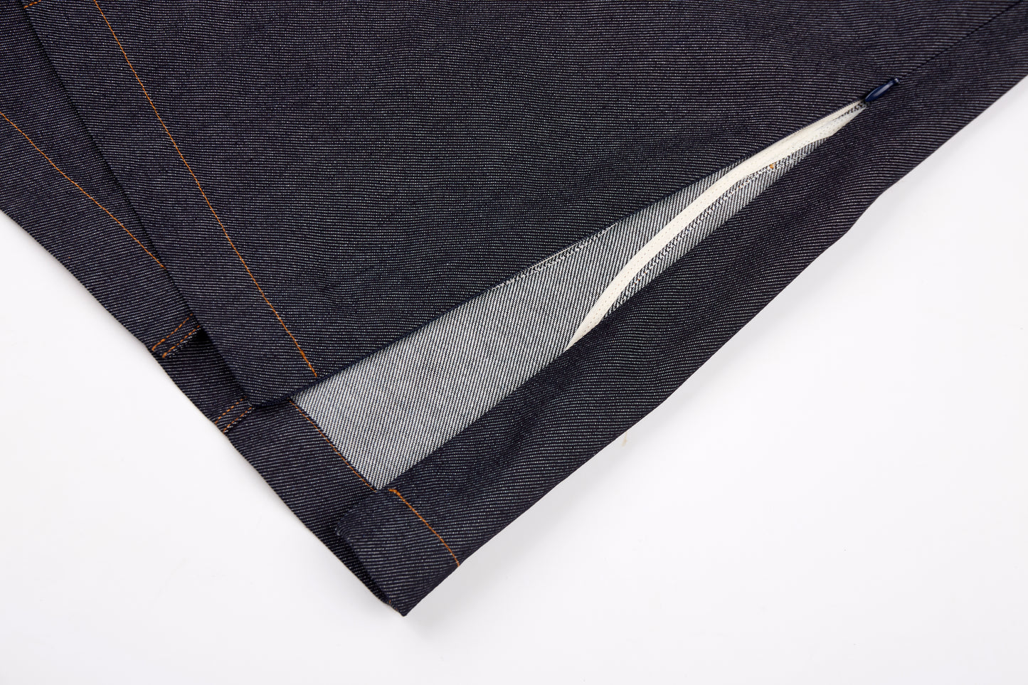 LYRA| REVERSIBLE RAW TENCEL DENIM SKIRT