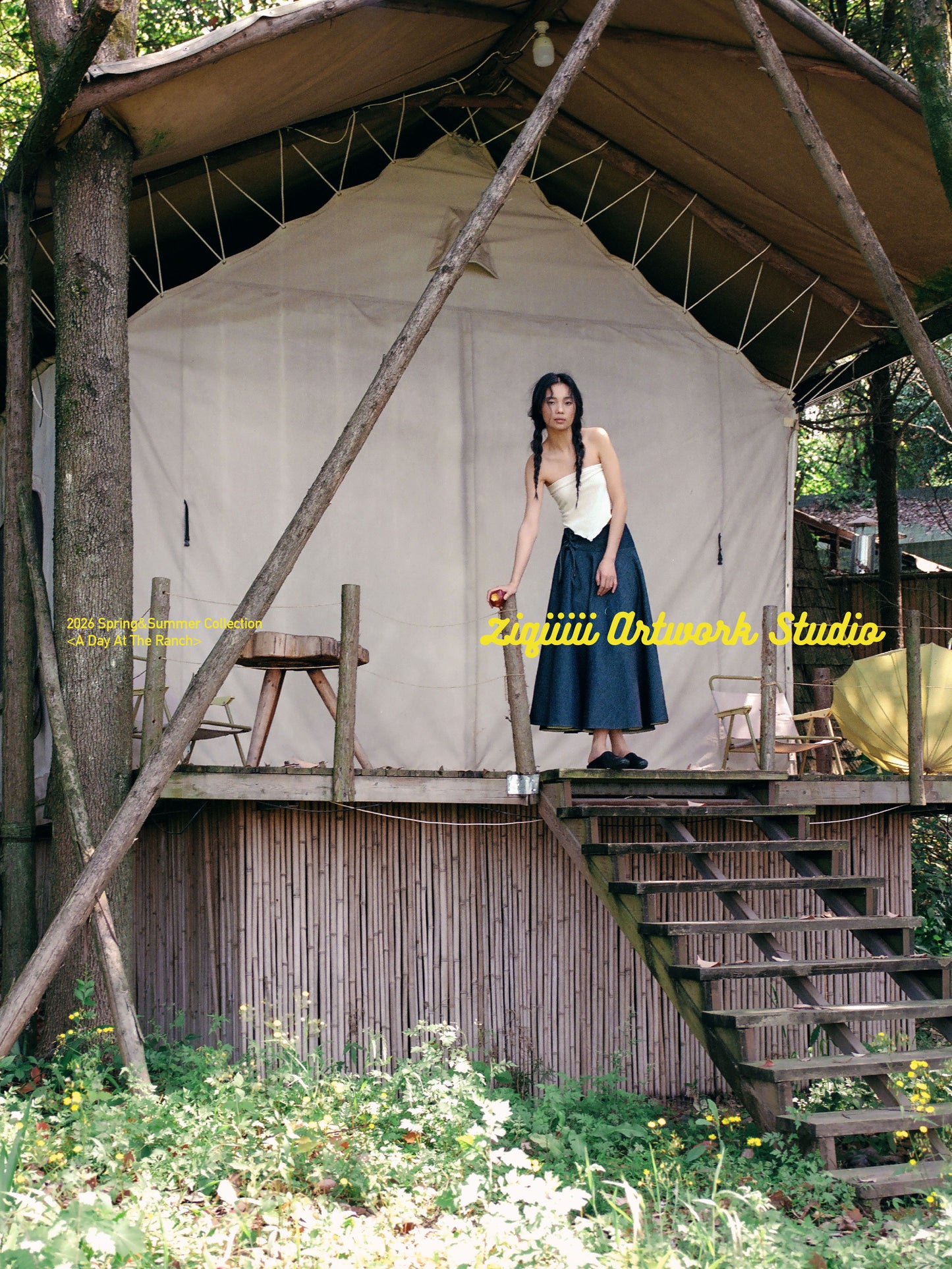 Vela Skirt - Cotton&Tencel