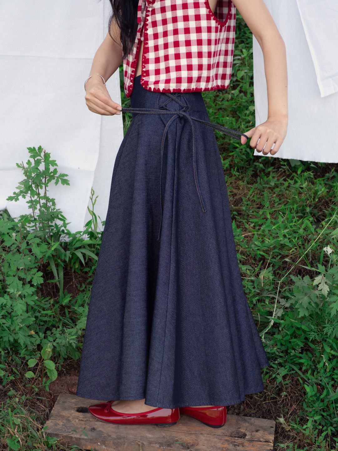 Vela Skirt - Cotton&Tencel