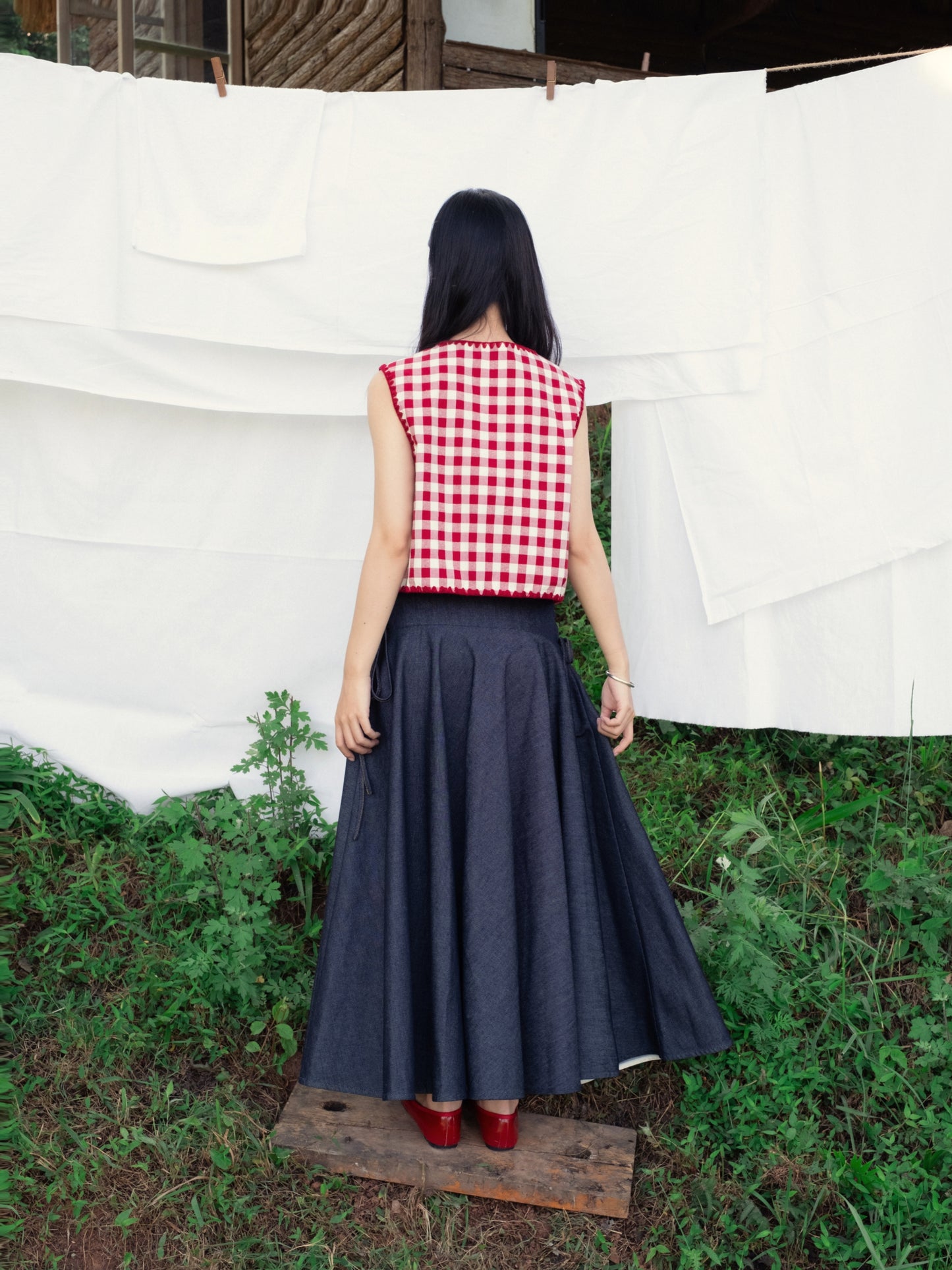 Vela Skirt - Cotton&Tencel