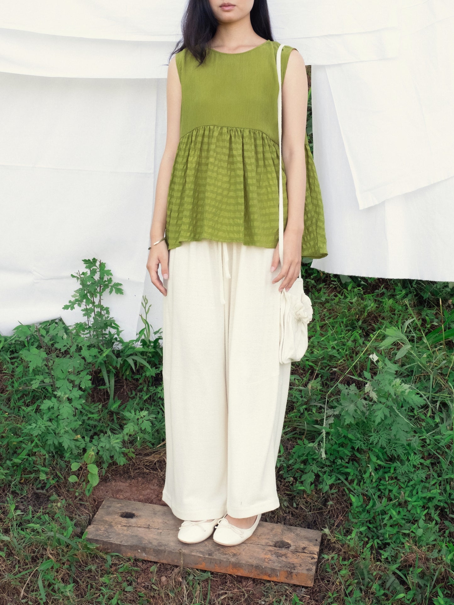 Elin Pants - 100%Silk Noil