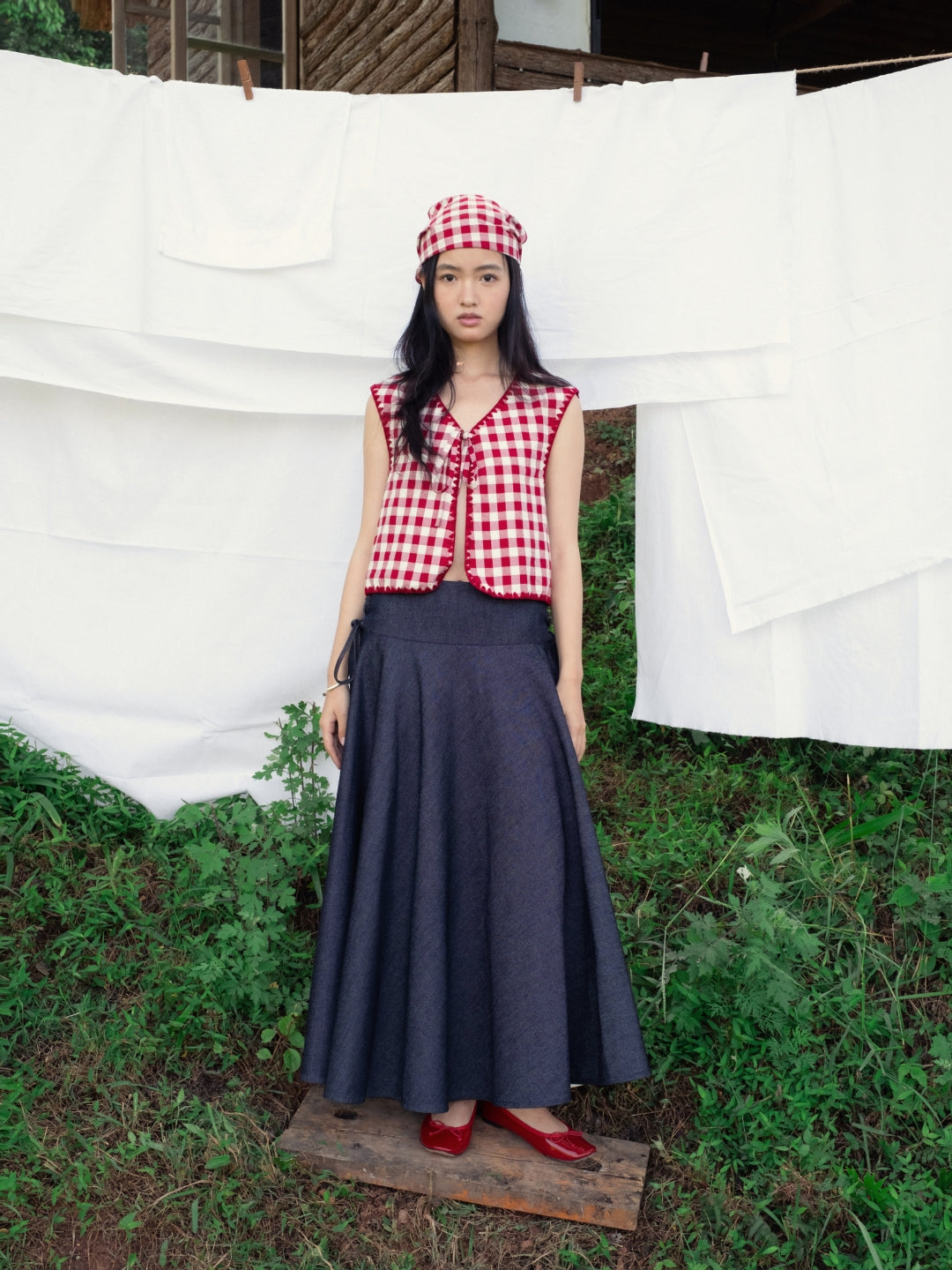 Vela Skirt - Cotton&Tencel