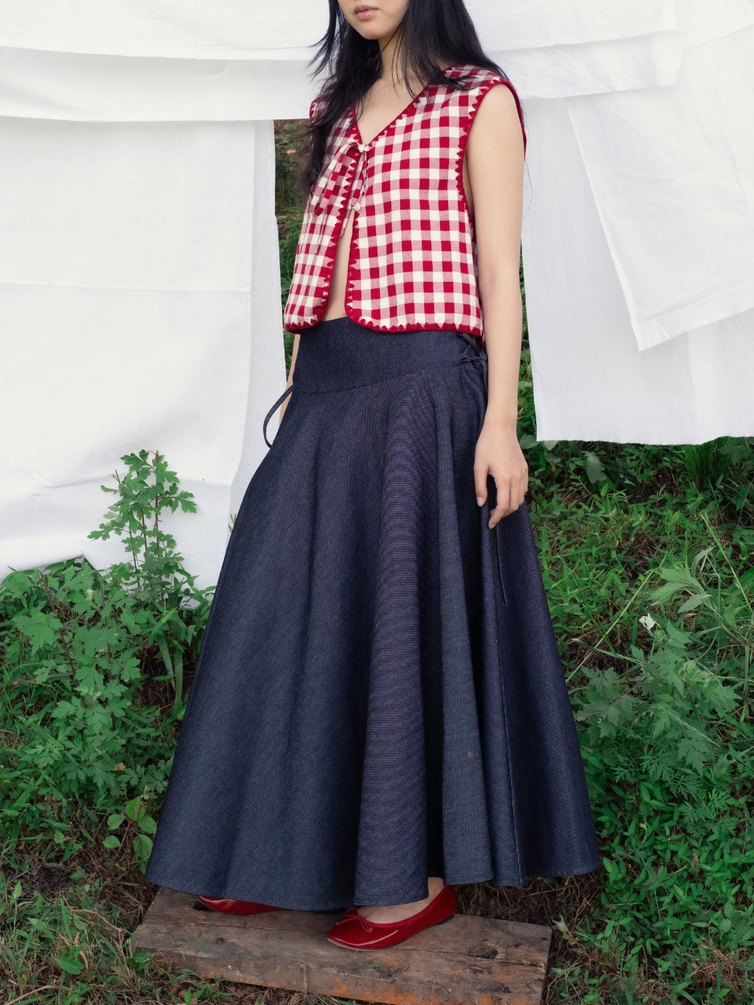 Vela Skirt - Cotton&Tencel
